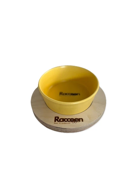 Raccoon Zeus 16 Cm Tek Tablalı Hardal ürün görseli 1