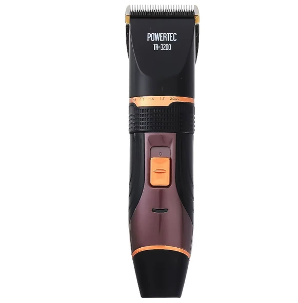 Powertec TR-3200 Profesyonel Şarjlı Saç Sakal Tıraş Makinesi ürün görseli 1