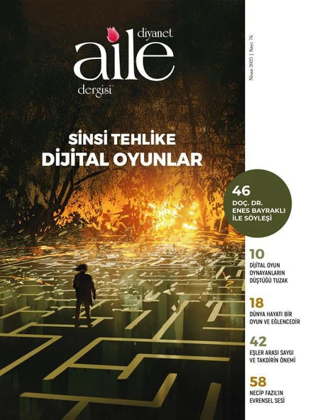 Diyanet Aile Dergi 76.Sayı Nisan 2025 ürün görseli 1