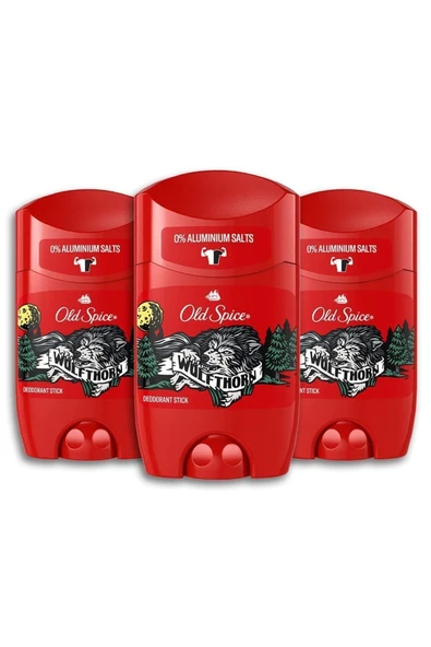 Old Spice Deo Stick Wolfthorn X3 Adet ürün görseli 1