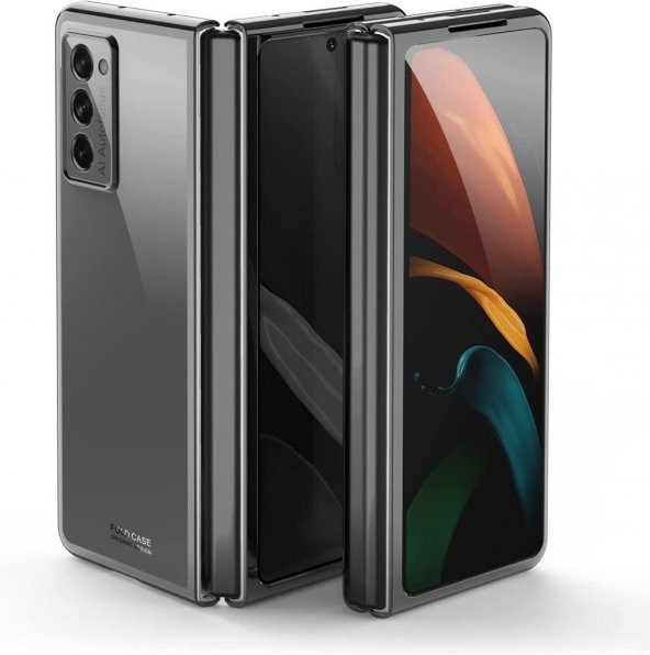 Galaxy Z Fold 2 Kılıf Tam Uyumlu İnce Kamera Korumalı İz Yapmaz ürün görseli 1