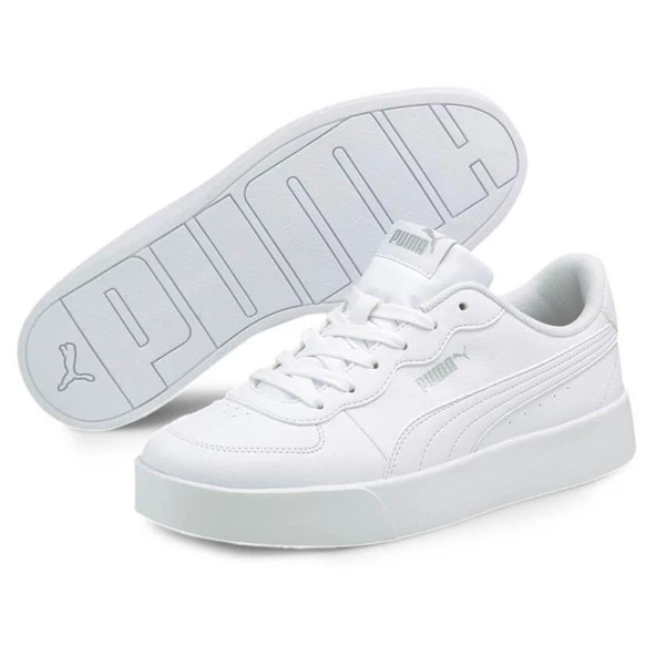 Puma Skye Clean Kadın Beyaz Günlük Ayakkabı 38014702 ürün görseli 1
