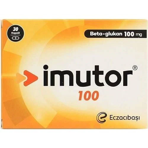 Imutor Beta Glukan 30 Kapsül ürün görseli 1