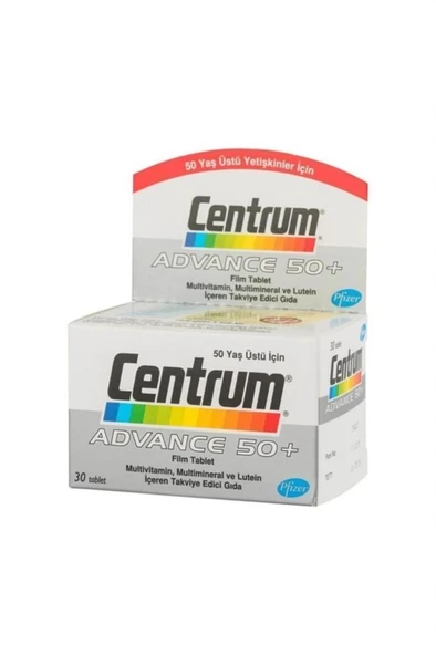 Centrum Advance 50+ Multivitamin 30 Tablet ürün görseli 1