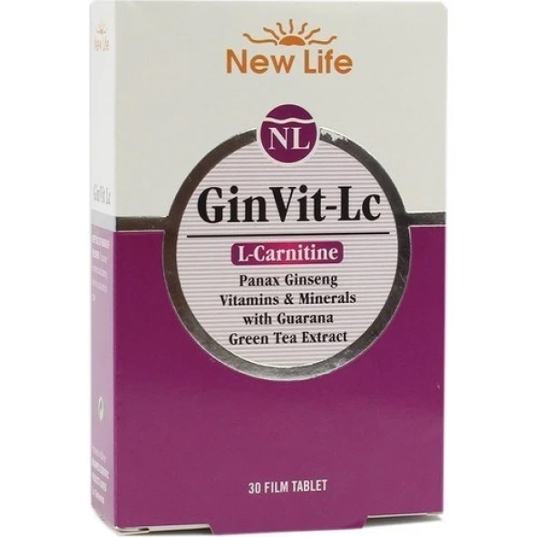 New Life Ginvit Lc 30 Tablet ürün görseli 1