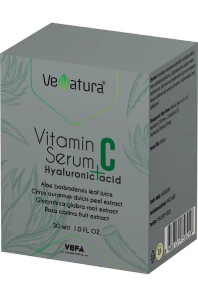 Venatura Vitamin C Serum + Hyaluronic Acid 30 ml ürün görseli 1