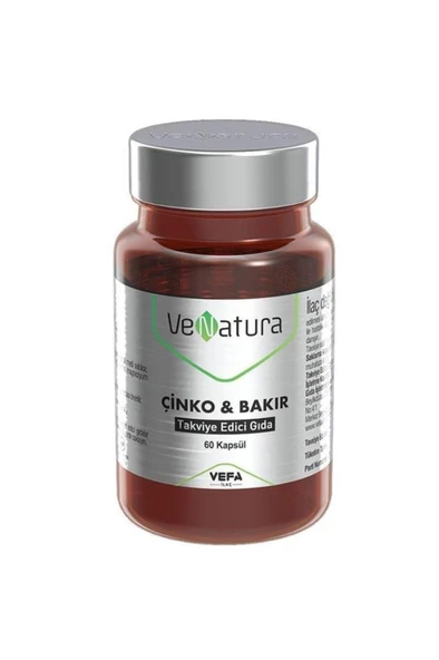 Venatura Çinko & Bakır 60 Kapsül ürün görseli 1
