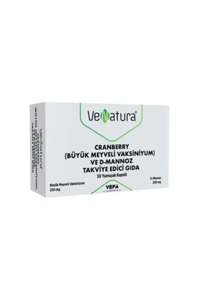 Venatura Cranberry ve D-Mannoz 30 Kapsül ürün görseli 1