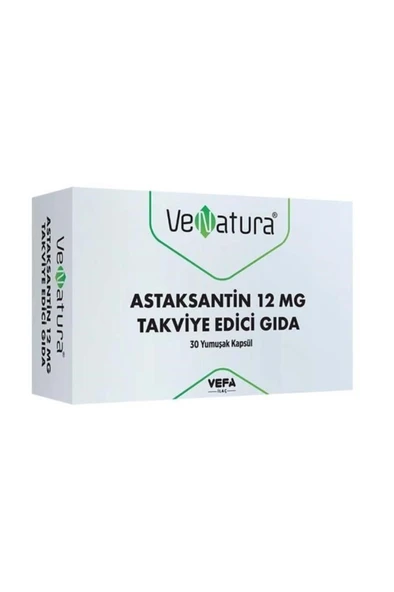 Venatura Astaksantin 12 Mg 30 Kapsül ürün görseli 1
