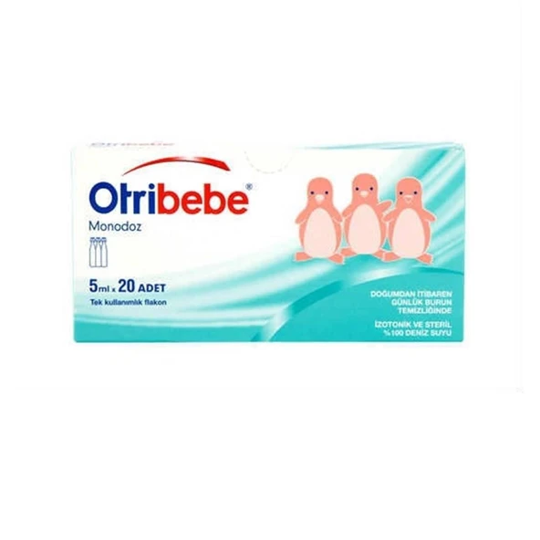 Otribebe Monodoz 5 ml x 20  Flakon İzotonik Deniz Suyu ürün görseli 1