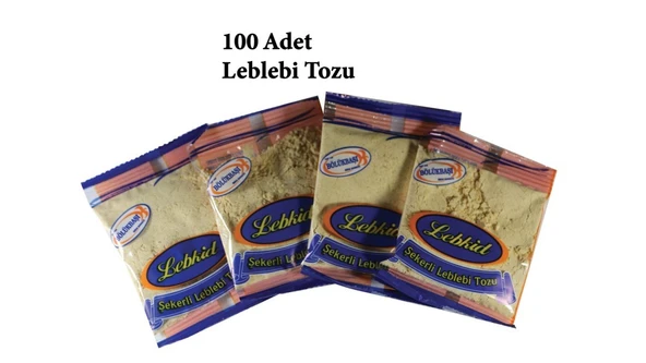 Nostaljik Leblebi Tozu 100'lü 1 Paket Şekerli Nostaljik Leblebi Tozu ürün görseli 1