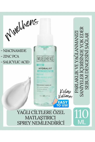 Muelhens Hydralist Nemlendirici Sprey Yağlı Cilt 110 ml ürün görseli 1