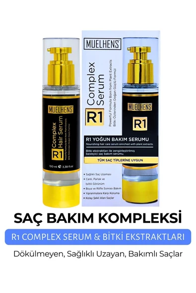 Muelhens R1 Bitkisel Saç Bakım Kompleks Serumu 100 ml - COMPLEX SERUM ürün görseli 1