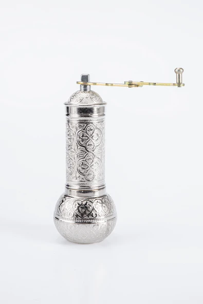 Gaziantep Otantik Kahve Değirmeni Baharat  Değirmeni yük:18cm eni:6,0cm  Ağırlık:450gr ürün görseli 1