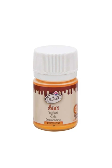 Dr Gusto 7 Gr Yağ Bazlı Toz Sarı ürün görseli 1