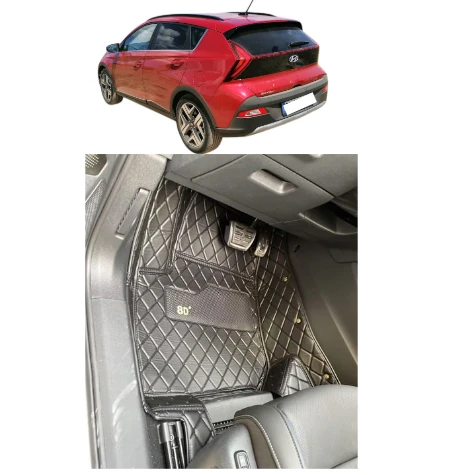 Hyundai Bayon Aracına Özel 8d Tek Katmanlı Havuzlu Paspas Takımı ürün görseli 1