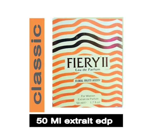 Akat Fiery 2 EDP Extrait 50 Ml Kadın Parfümü - Fiery II ürün görseli 1