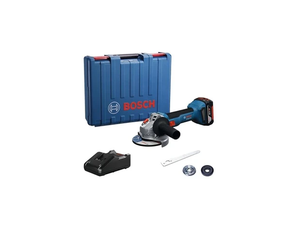 Bosch GWS 18V-8 4.0Ah Tek Akülü Taşlama Makinası ürün görseli 1