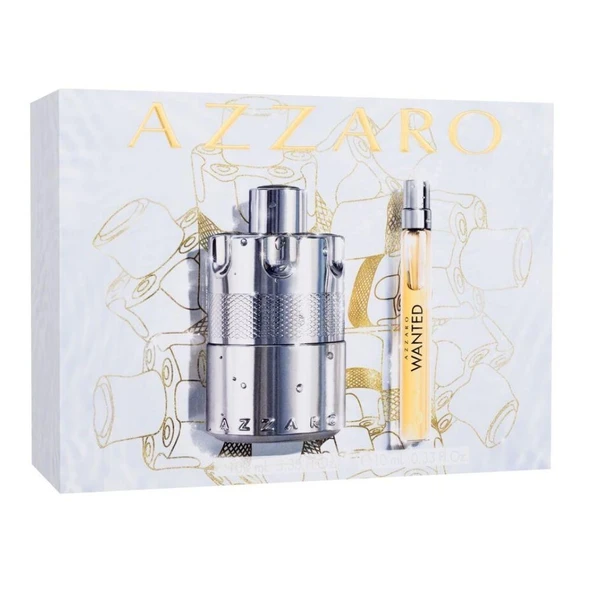 Azzaro Wanted EDP 100 ml + EDP 10 ml Erkek Parfüm Seti ürün görseli 1