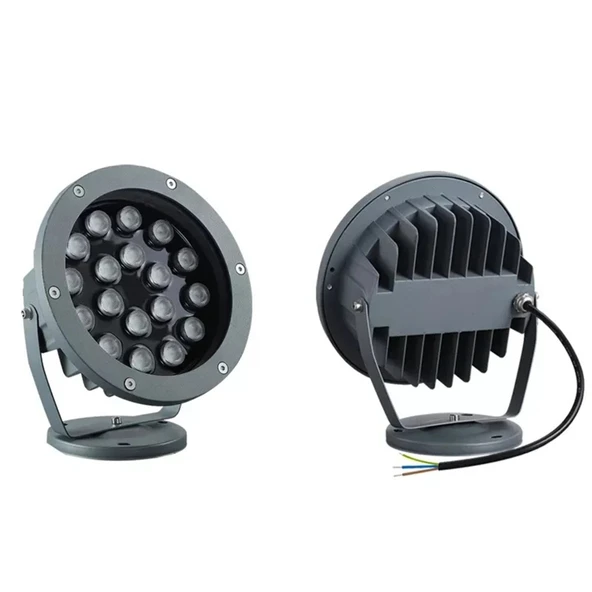 BAHÇE LED ARMATÜR paslanmaz dekoratif dış mekan Aydınlatma lamba spot gösteri Sıcak Beyaz A-1305 18W 220V IP68 ürün görseli 1
