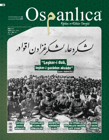 Osmanlıca Dergi 140.Sayı Nisan 2025 ürün görseli 1