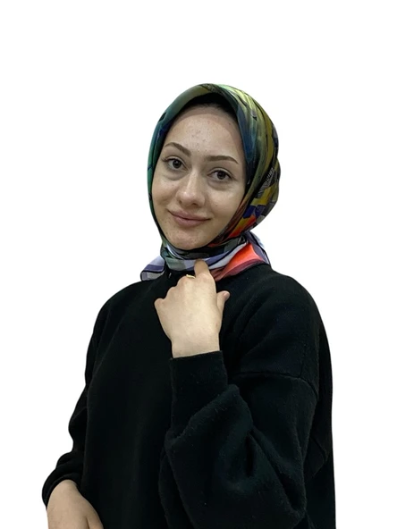 AKER İPEK KREP SATEN EŞARP 9042701 - Resim 7