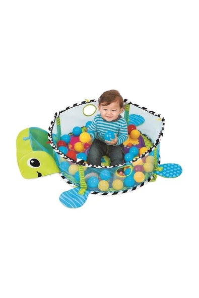 BONDİGO Bp4814 Top Havuzlu Aktivite Ve Jim Oyun Halısı ürün görseli 1