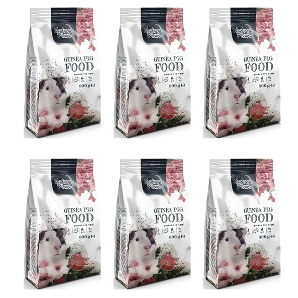 Nature Plan Ginepig Yemi 800 gr x 6 Adet ürün görseli 1