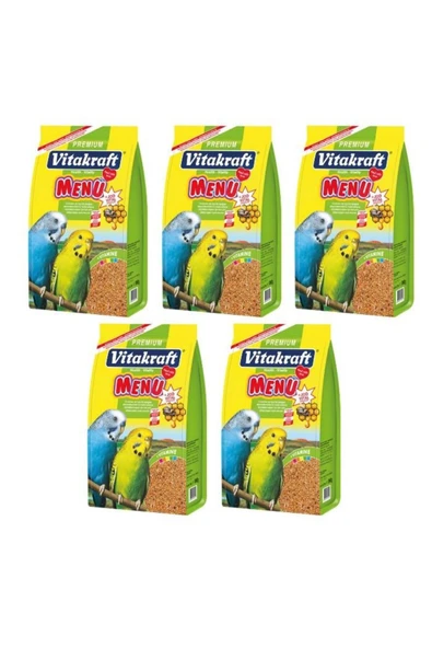 Vitakraft Premium Muhabbet Kuşu Yemi 1 Kg x 5 Adet ürün görseli 1