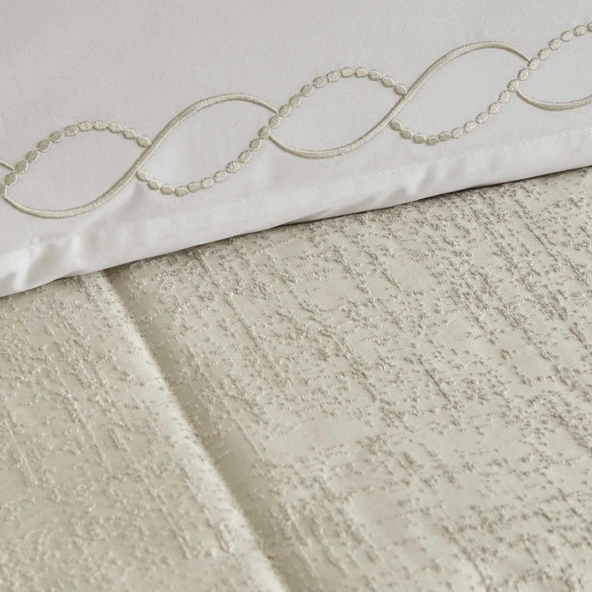 Karaca Home Bride Coll Daphne 10 Parça Çeyiz Seti Ekru - Resim 9