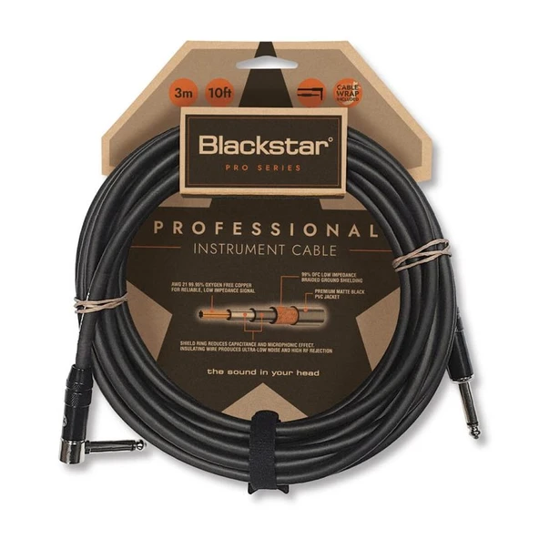 Blackstar Profesyonel Str/ang Enstrüman Kablosu (3m) ürün görseli 1