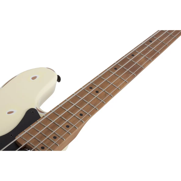 Schecter J-4 Sixx Bas Gitar (Worn Ivory) - Resim 4