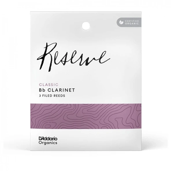 D\'Addario Woodwinds Organic Reserve Classic ODCT0320 Sib Klarnet Kamışı No:2 ürün görseli 1
