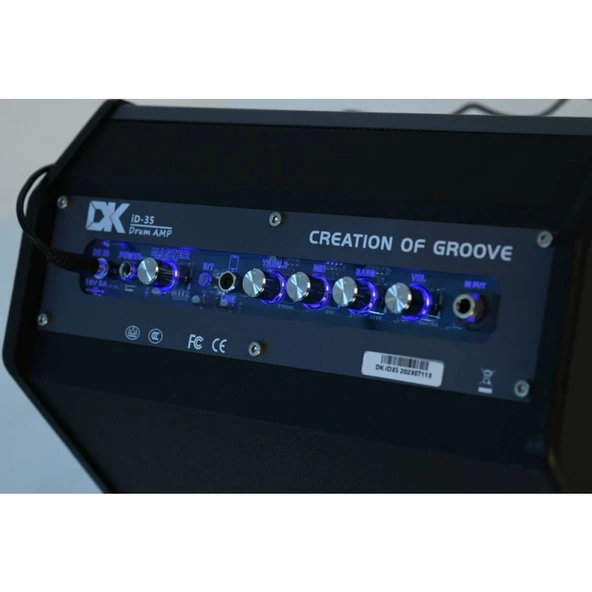 DK Technology iD35 Elektronik Davul Amfisi - Resim 6
