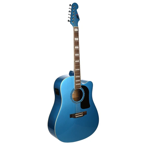 DMX Guitars DAG100CE BL Elektro Akustik Gitar (Blue) ürün görseli 1