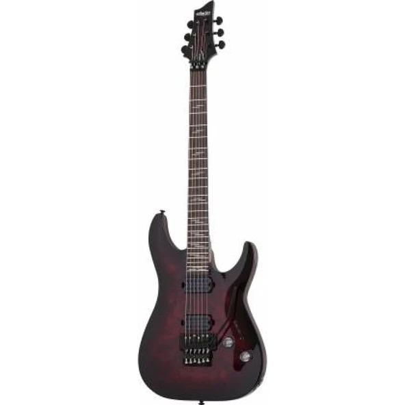 Schecter Omen Elite-6 FR Elektro Gitar (Black Cherry Burst) ürün görseli 1