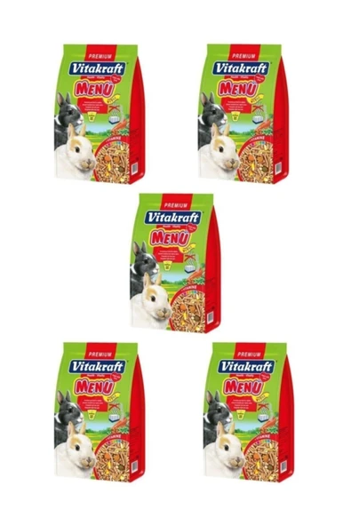 Vitakraft Premium Tavşan Yemi 1 Kg x 5 Adet ürün görseli 1