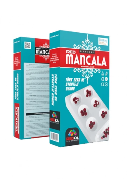 Redka Kapalı Plastik Mancala Mangala Oyunu ürün görseli 1