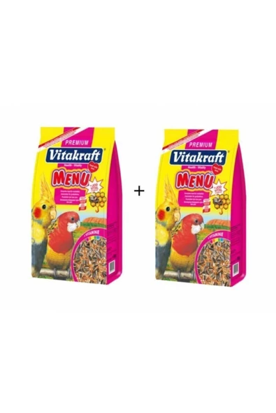 Vitakraft Premium Paraket Yemi 1 Kg x 2 Adet ürün görseli 1