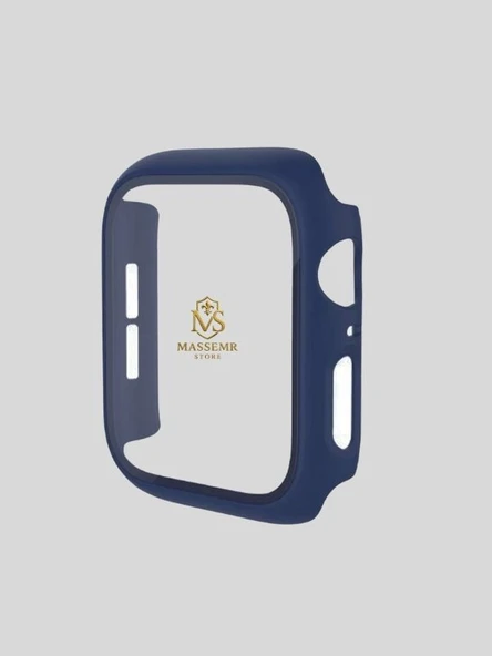 40mm Apple Watch Uyumlu Temperli Camlı Kasa  Kılıf ve Ekran Koruyucu Tek Parça ürün görseli 1