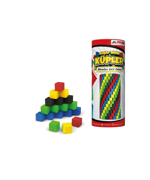 Redka Ahşap Birim Küpleri ürün görseli 1