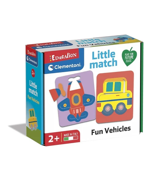 Clementoni Little Match Eğlenceli Araçlar 16718 ürün görseli 1