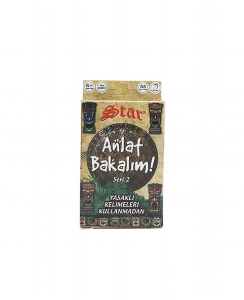 Star Anlat Bakalım Kelime Oyunu Yasaklı Kelimeler Kutu Oyunu Seri 2 66423 ürün görseli 1