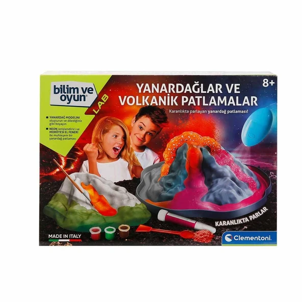 Clementoni Bilim ve Oyun Yanardağlar ve Volkanik Patlamalar 64193 ürün görseli 1