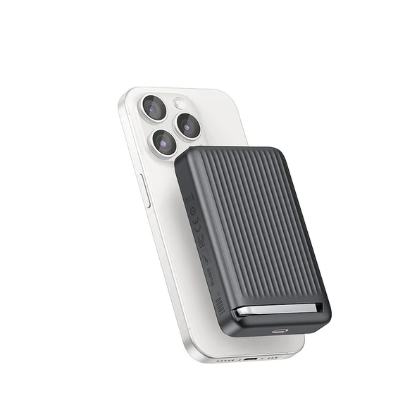 Mcdodo MC-7811 10000Mah 30W Qi2 Kablosuz Powerbank Siyah ürün görseli 1