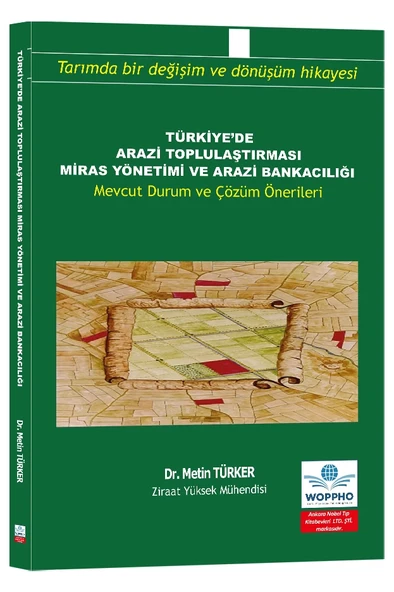 Türkiye’de Arazi Toplulaştırması Miras Yönetimi ve Arazi Bankacılığı ürün görseli 1