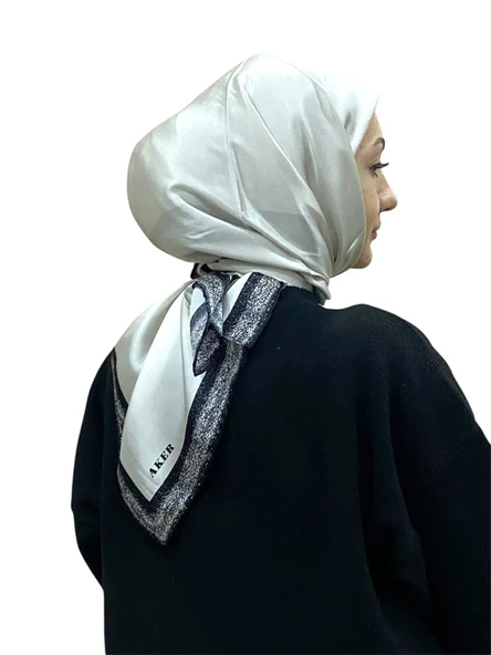AKER İPEK KREP SATEN EŞARP 8959701 - Resim 10