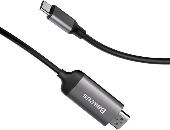 OUTLET Baseus Type-C HDMI Dönüştürücü Siyah - Resim 4