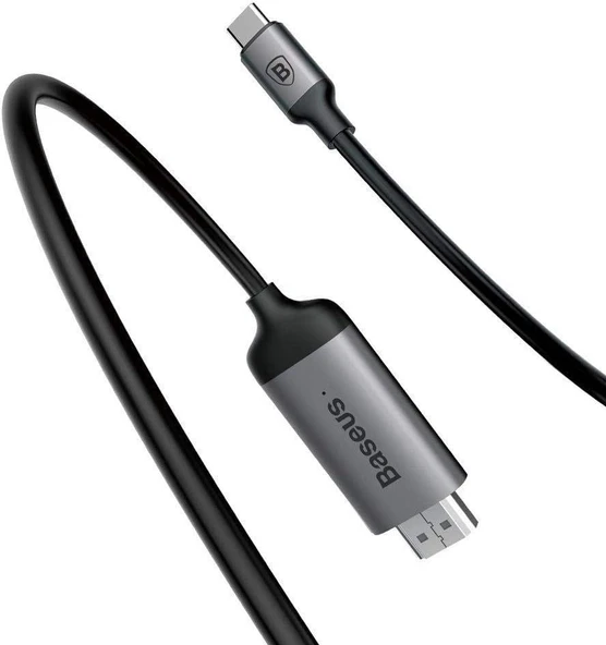 OUTLET Baseus Type-C HDMI Dönüştürücü Siyah - Resim 3