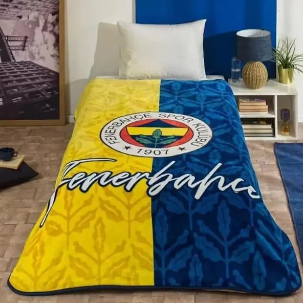 Kristal Lisanslı Battaniye Fenerbahçe Klasik ürün görseli 1